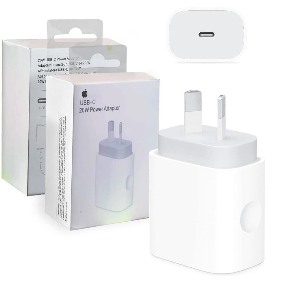 Apple 20W PD USB Type C Quick Fast Charging AU Wall Plug Charger Power Adapter for Apple iPhone iPad iPod Apple 20W PD USB Type C Quick Fast Charging AU Wall Plug Charger Power Adapter for Apple iPhone iPad iPod